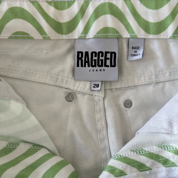 The Ragged Priest Green Prism Jeans - Picture 10 of 12